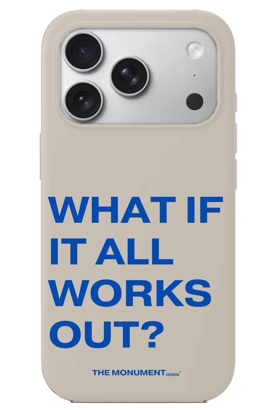 WHAT IF – Statement iPhone Case